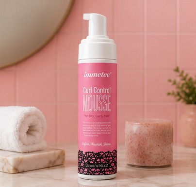 immetee Curl Control Mousse — Single Bottle